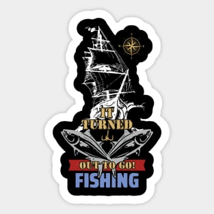 Fishing Sticker